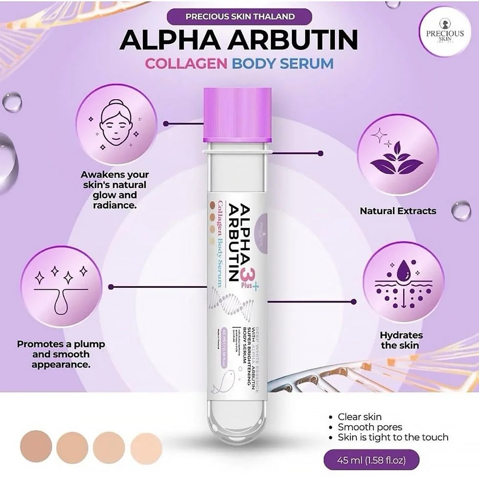 Alpha Arbutin 3+ Plus Collagen Super Brightening Body Serum