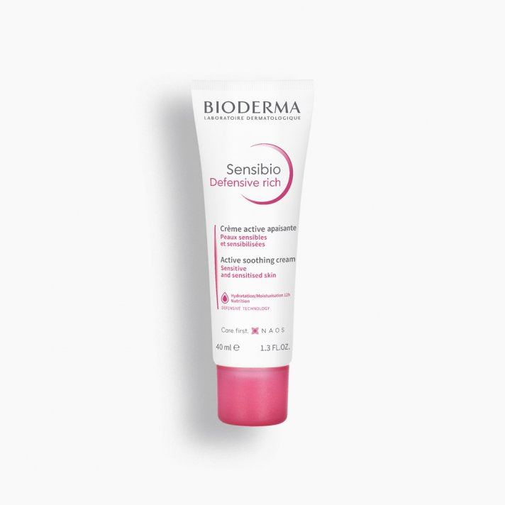 Bioderma Sensibio Defensive Rich Crème Apaisante Peaux Sensibles à Sèches