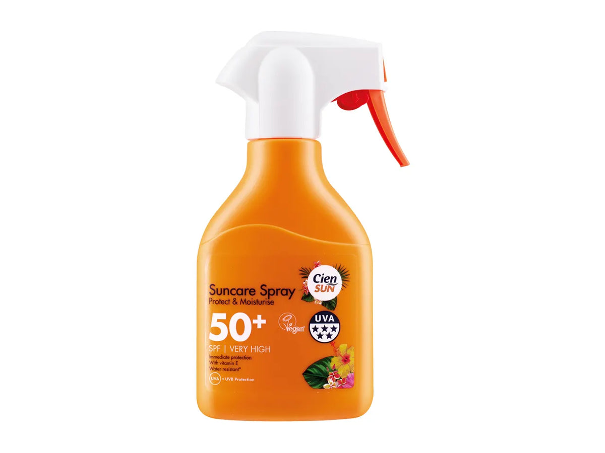Cien Sun Kids Spray Solaire SPF 50+ Très Haute Protection