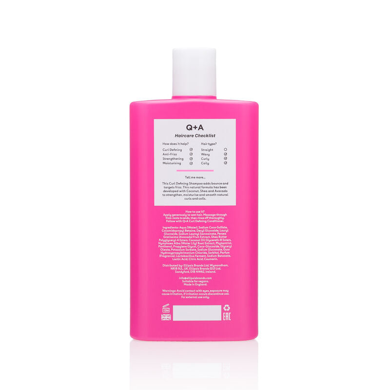 Q+A - Curl Defining Shampoo 250ml