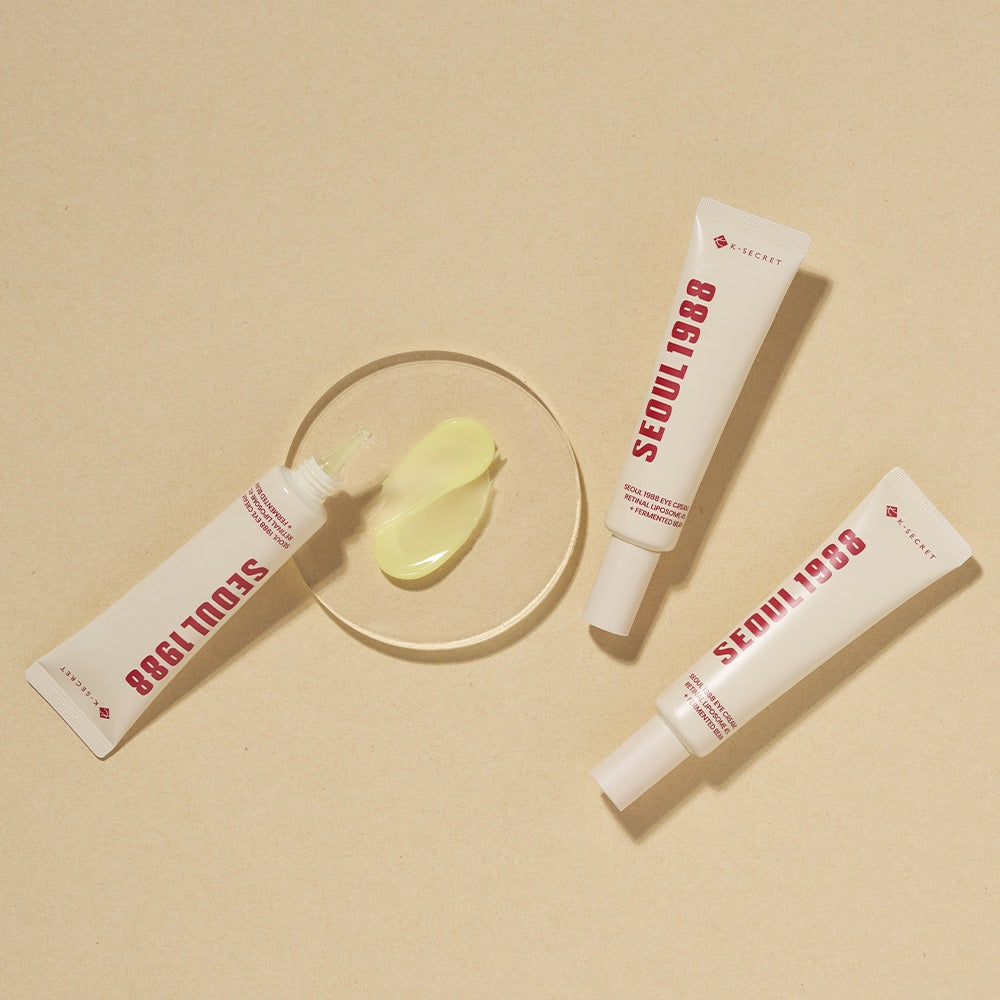 K-SECRET | SEOUL 1988 Eye Cream : Retinal Liposome 4% + Fermented Bean