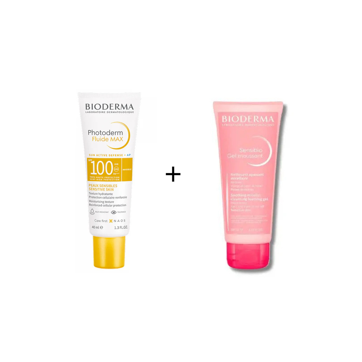 BIODERMA PHOTODERM FLUIDE INVISIBLE SPF100 40ml = Sensibio Gel Moussant