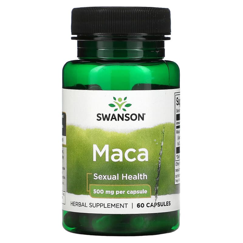 Maca, 500 mg, 60 Capsules