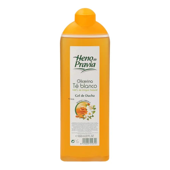Heno de Pravia Glicerina Té Blanco Gel douche
