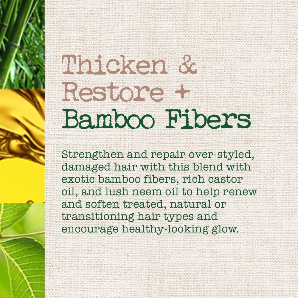 Maui Moisture Conditioner Bamboo Fibers for Weak Brittle Hair