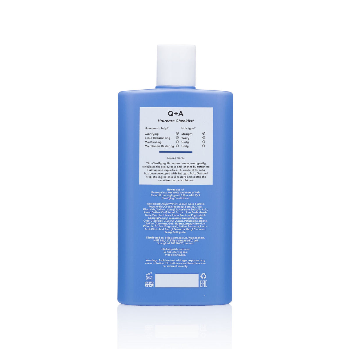Q+A - Clarifying Shampoo 250ml