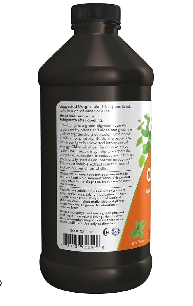 NOW - Liquid Chlorophyll 473ml