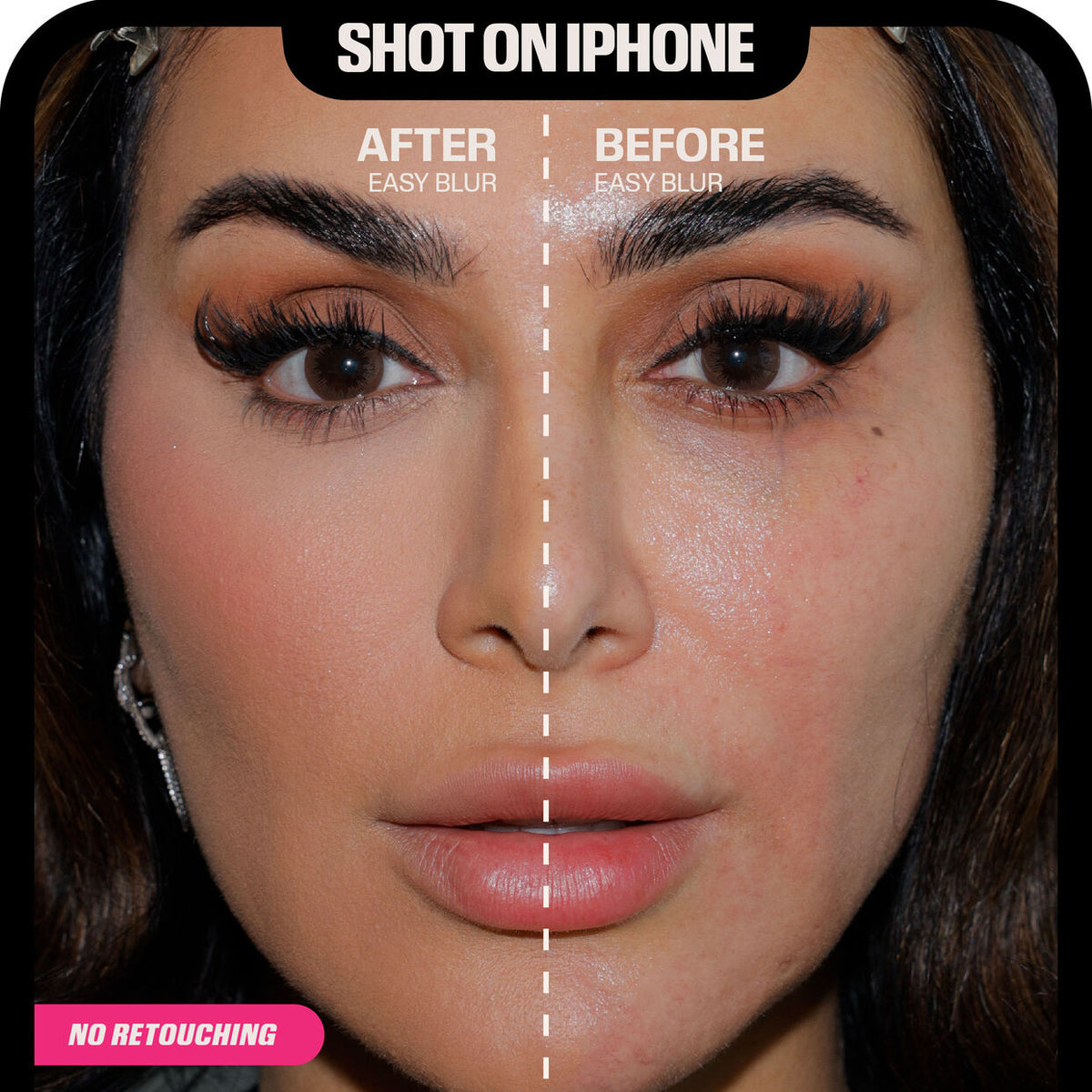 HUDA BEAUTY Easy Blur Natural Airbrush Foundation with Niacinamide N310