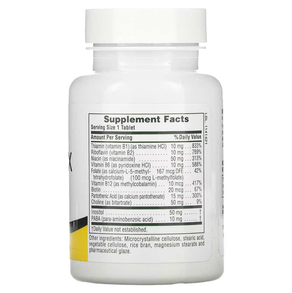 B-Complex with Rice Bran - NaturesPlus