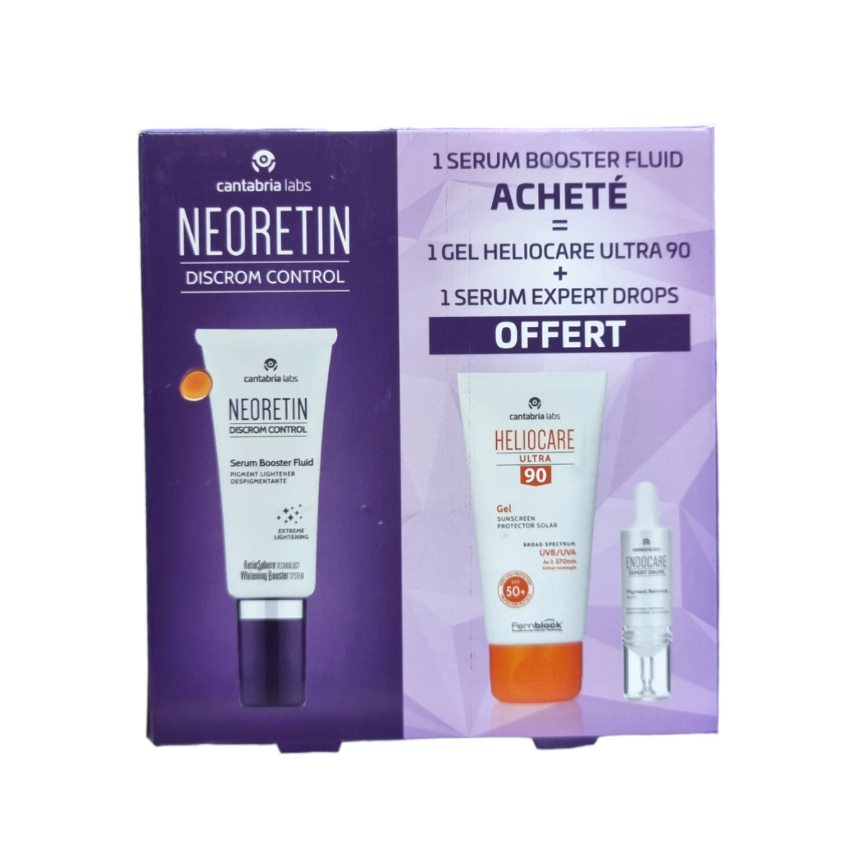 Pack Booster Fluid & Heliocare Offert