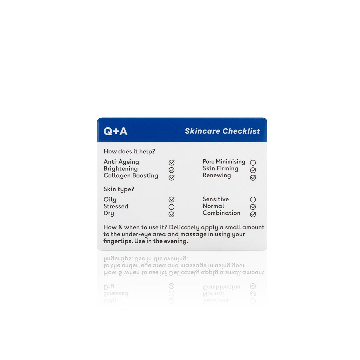 Q+A - Retinol Regenerating Eye Cream
