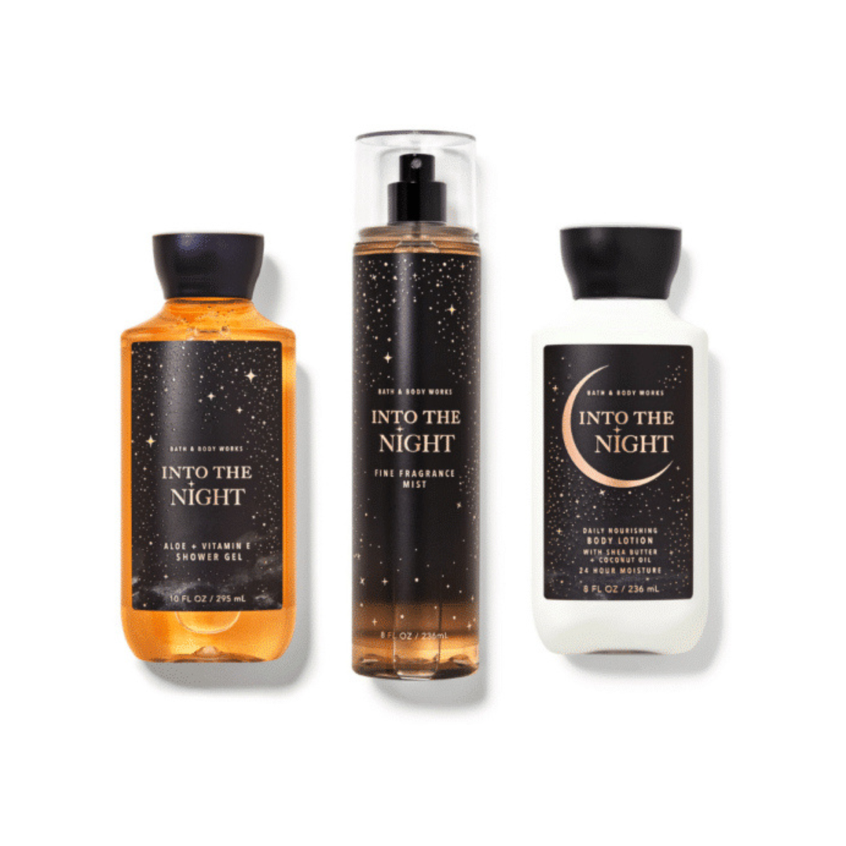 Bath & Body Works INTO THE NIGHT set