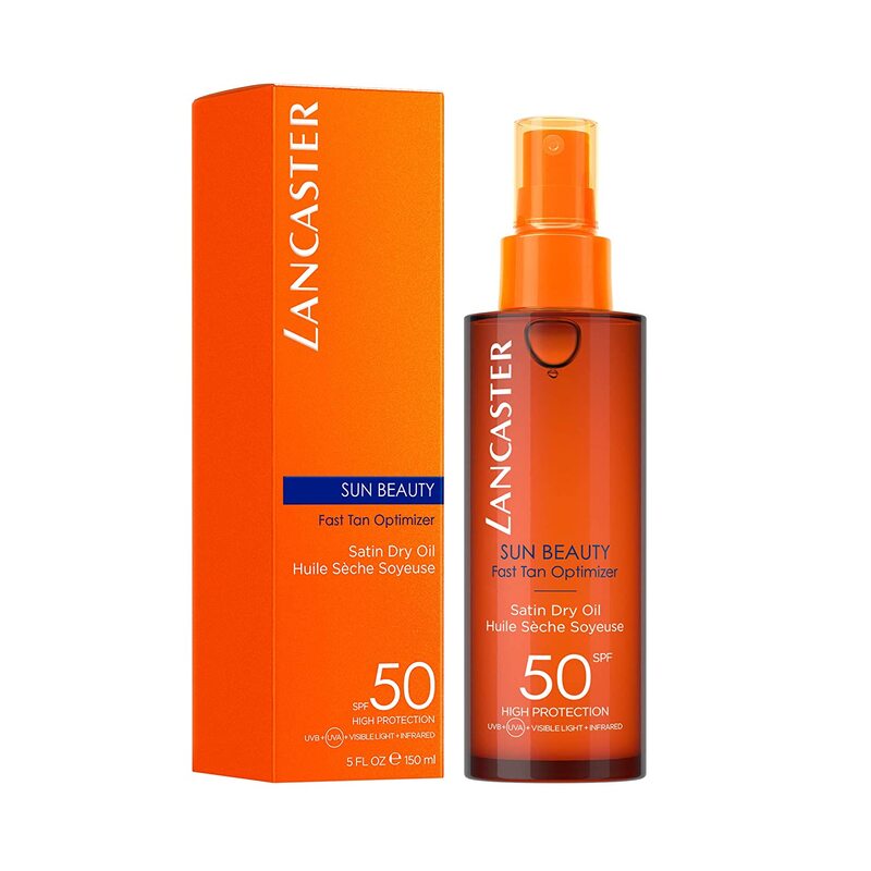 LANCASTER FAST TAN OPTIMIZER - HUILE SÈCHE SOYEUSE SPF50