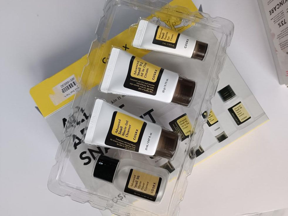 COSRX All About Snail Kit (4 étapes) : Découvrez l’innovation coréenne pour une peau éclatante et hydratée
