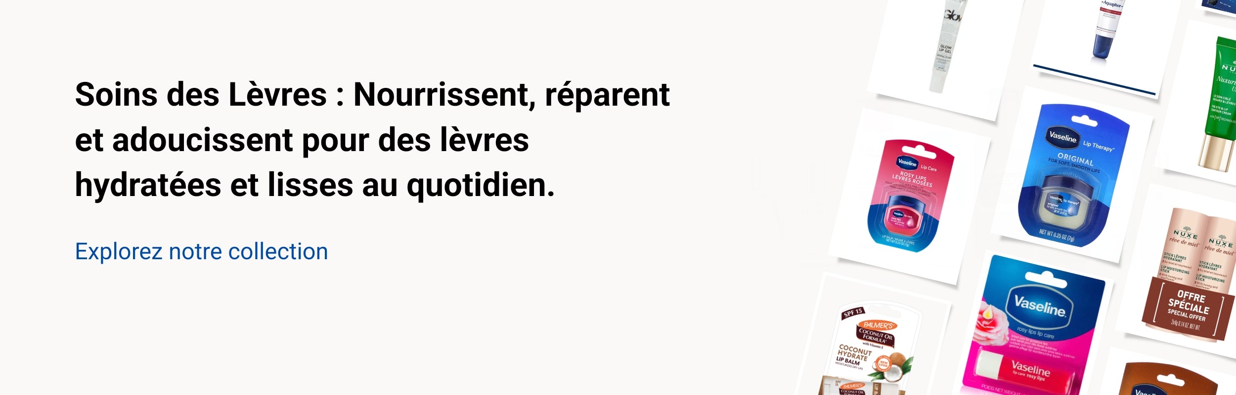 Soins Lèvres Banner