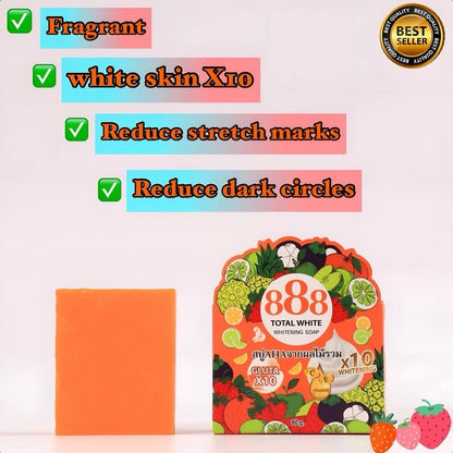 8888 - TOTAL DOUBLE WHITENING SOAP