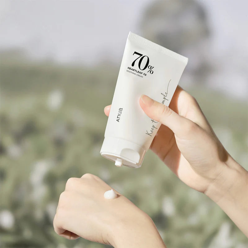 ANUA Heartleaf 70% Soothing Cream - 100mL