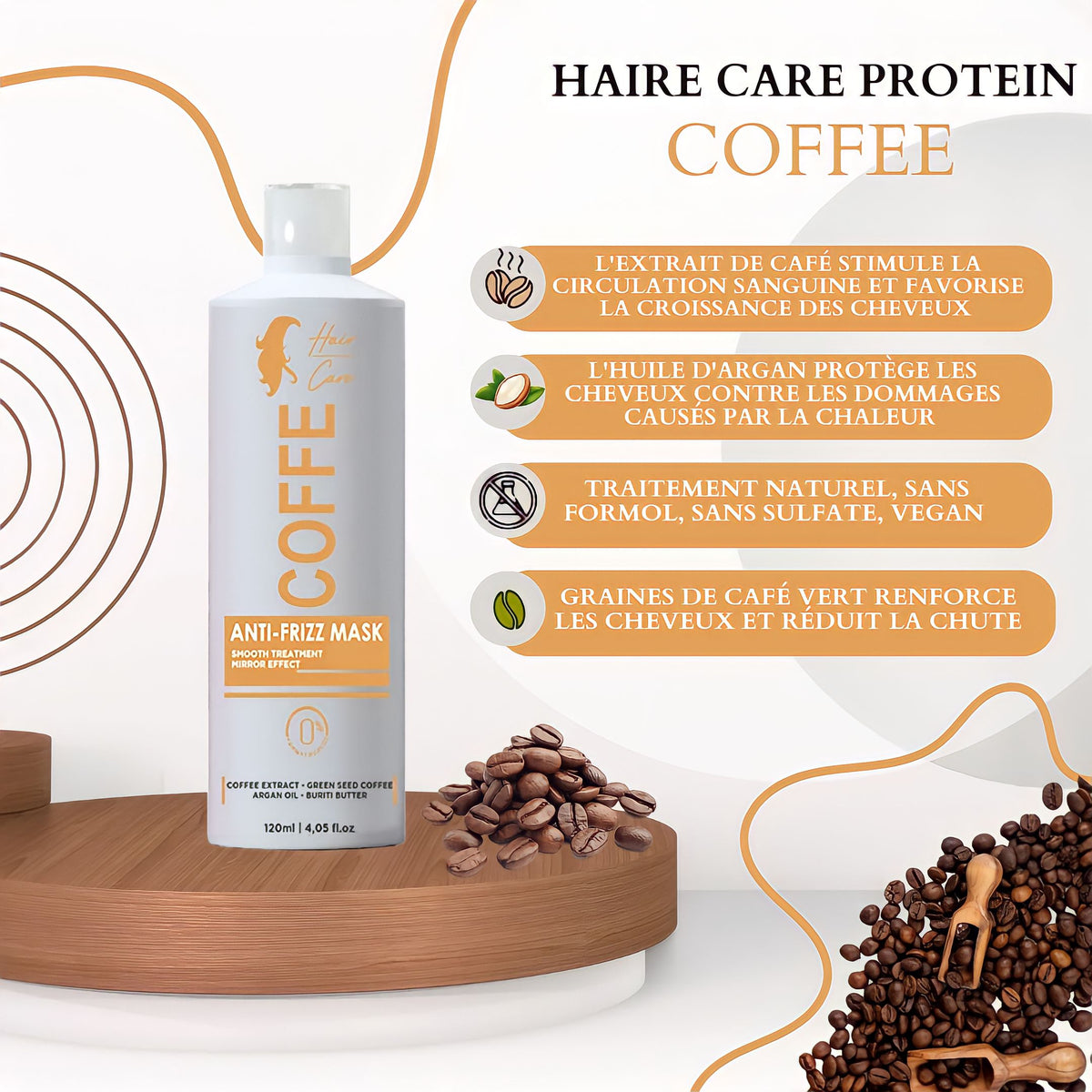 Hair Care Coffee Protein 120ml