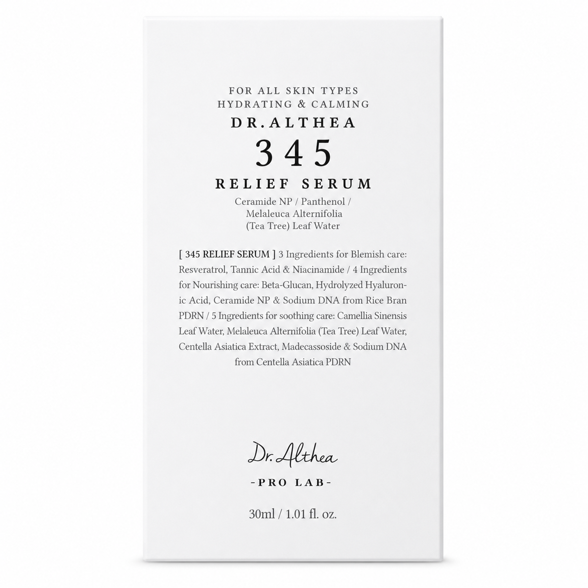Dr. Althea 345 Relief Serum – 30 ml