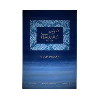 Rasasi Hawas Gold Digger Eau de Parfum 100ml