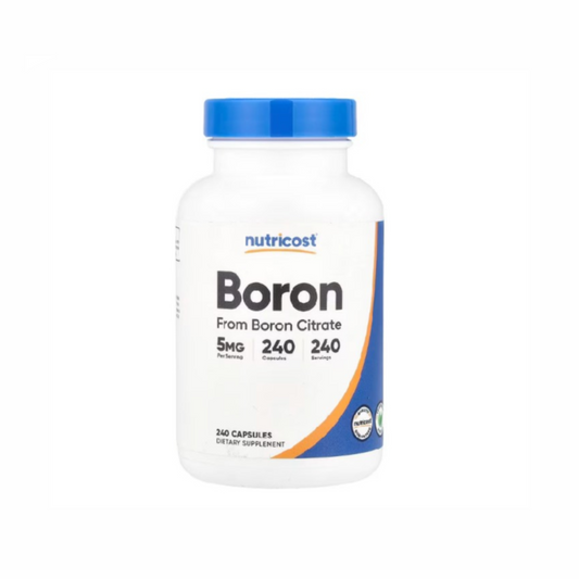 Nutricost Boron 5 mg – 240 Capsules