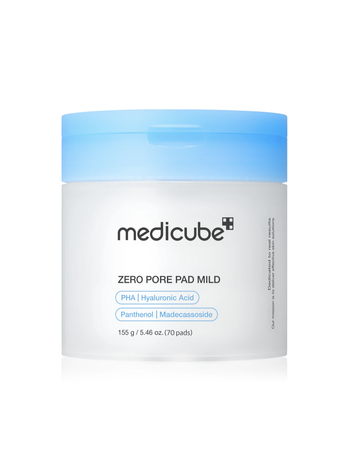 Medicube Zero Pore Pad Mild – Disques Exfoliants Doux pour Pores & Texture de Peau