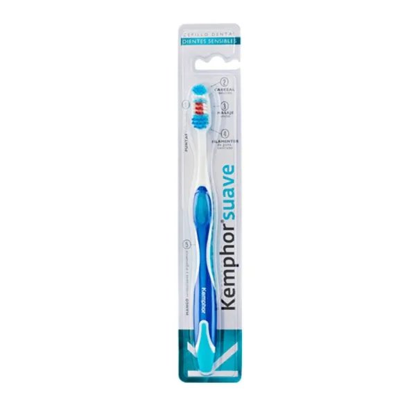 Kemphor Brosse à dents suave violet