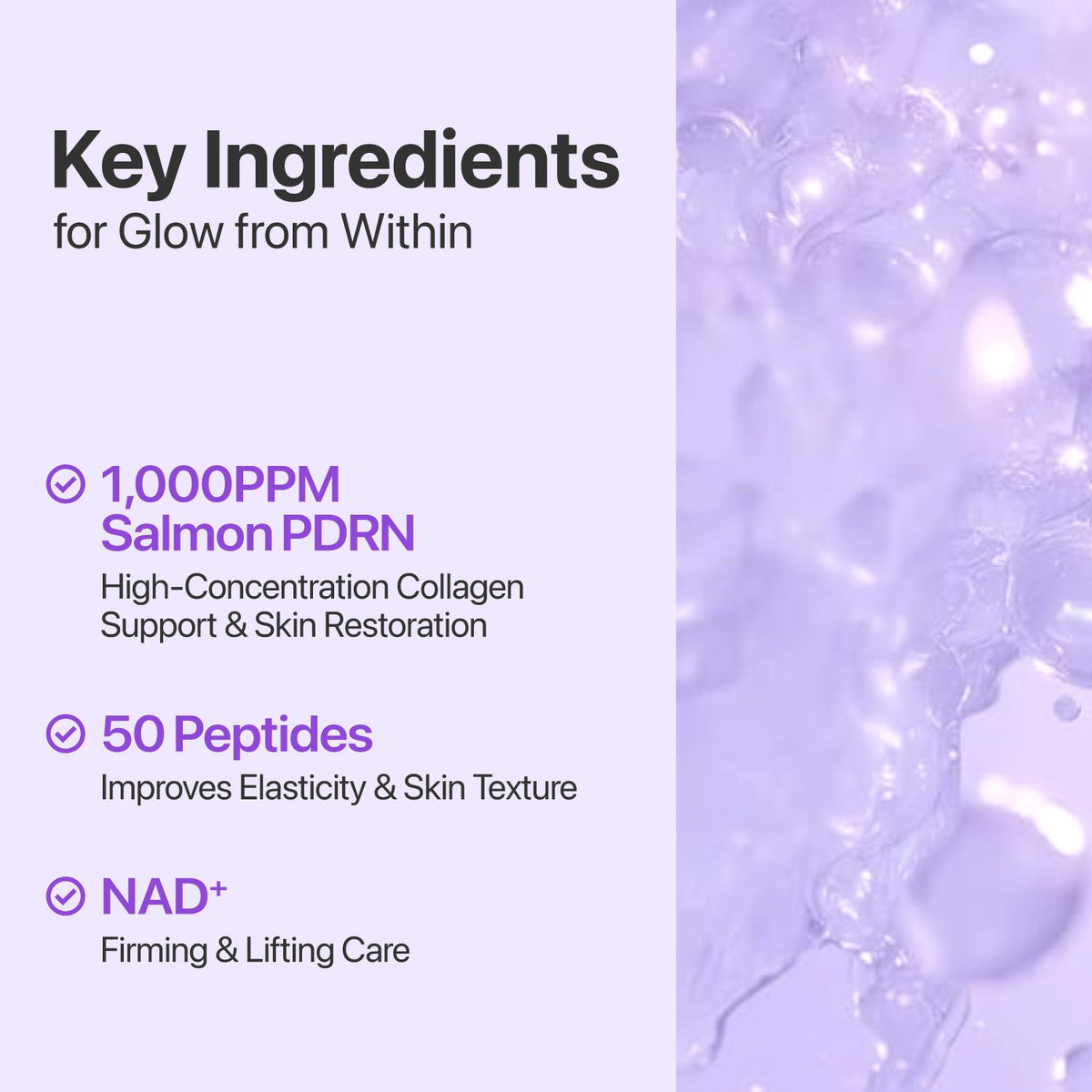 No.9+ NAD+ PDRN Glow Boosting Toner – Tonique Éclat Régénérant