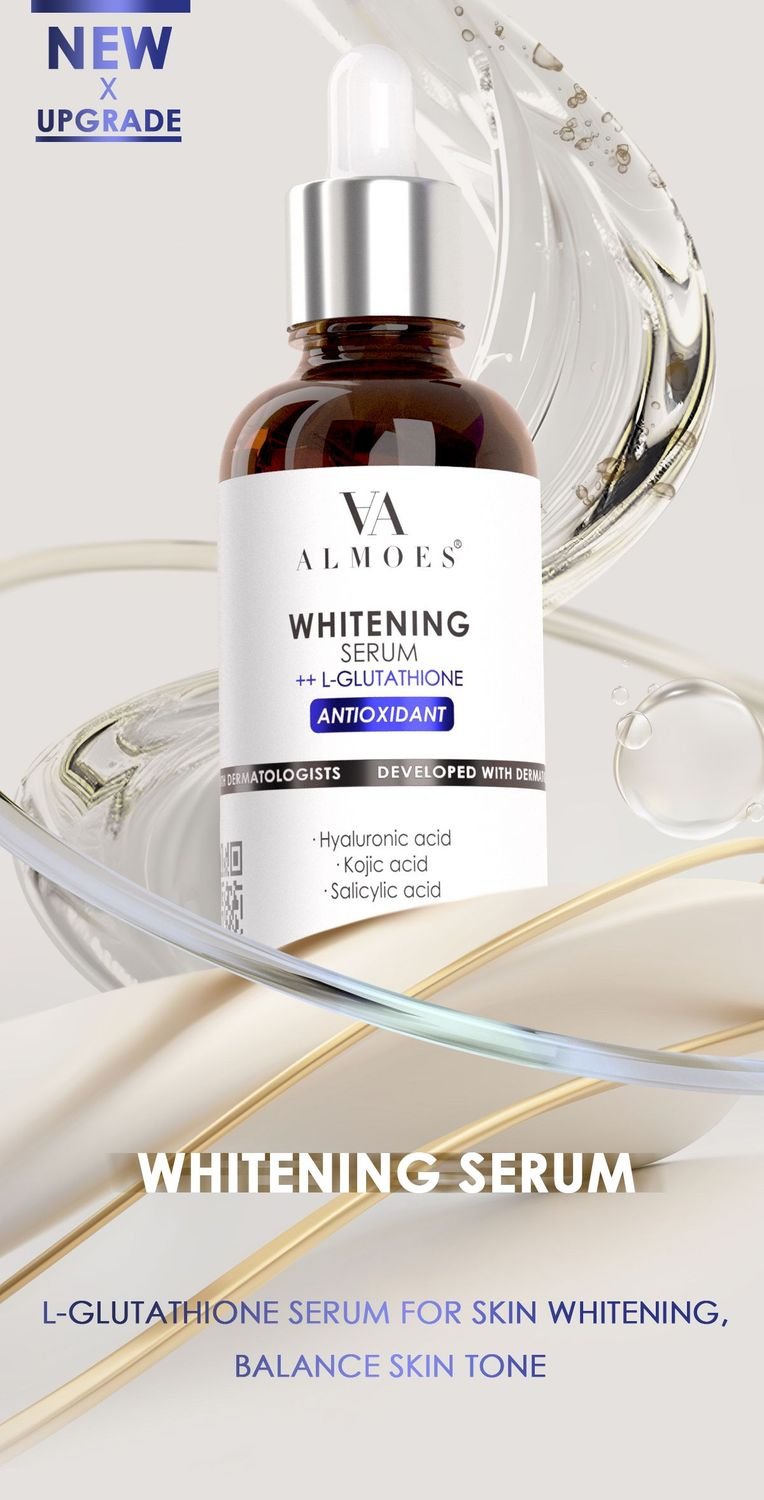 ALMOES WHITENING SERUM ++ L-GLUTATHIONE 30ml