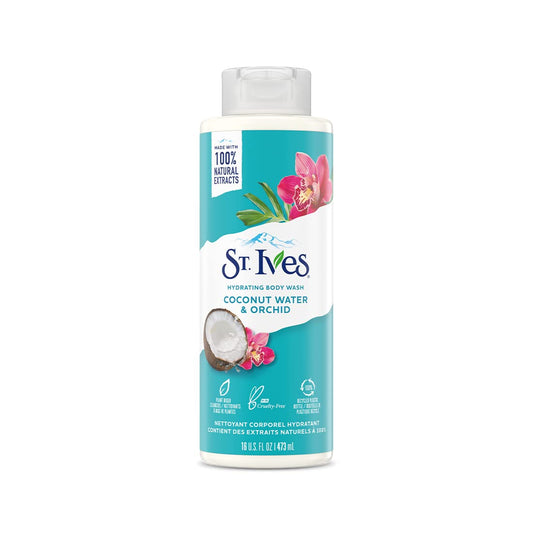 St. Ives Hydrating Body Wash Coconut Water & Orchid (473ml)