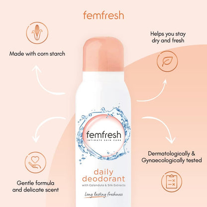 Femfresh Daily Freshness Intimate Deodorant 125 ml