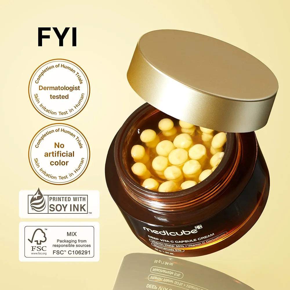 MEDICUBE - Deep Vita C Capsule Cream
