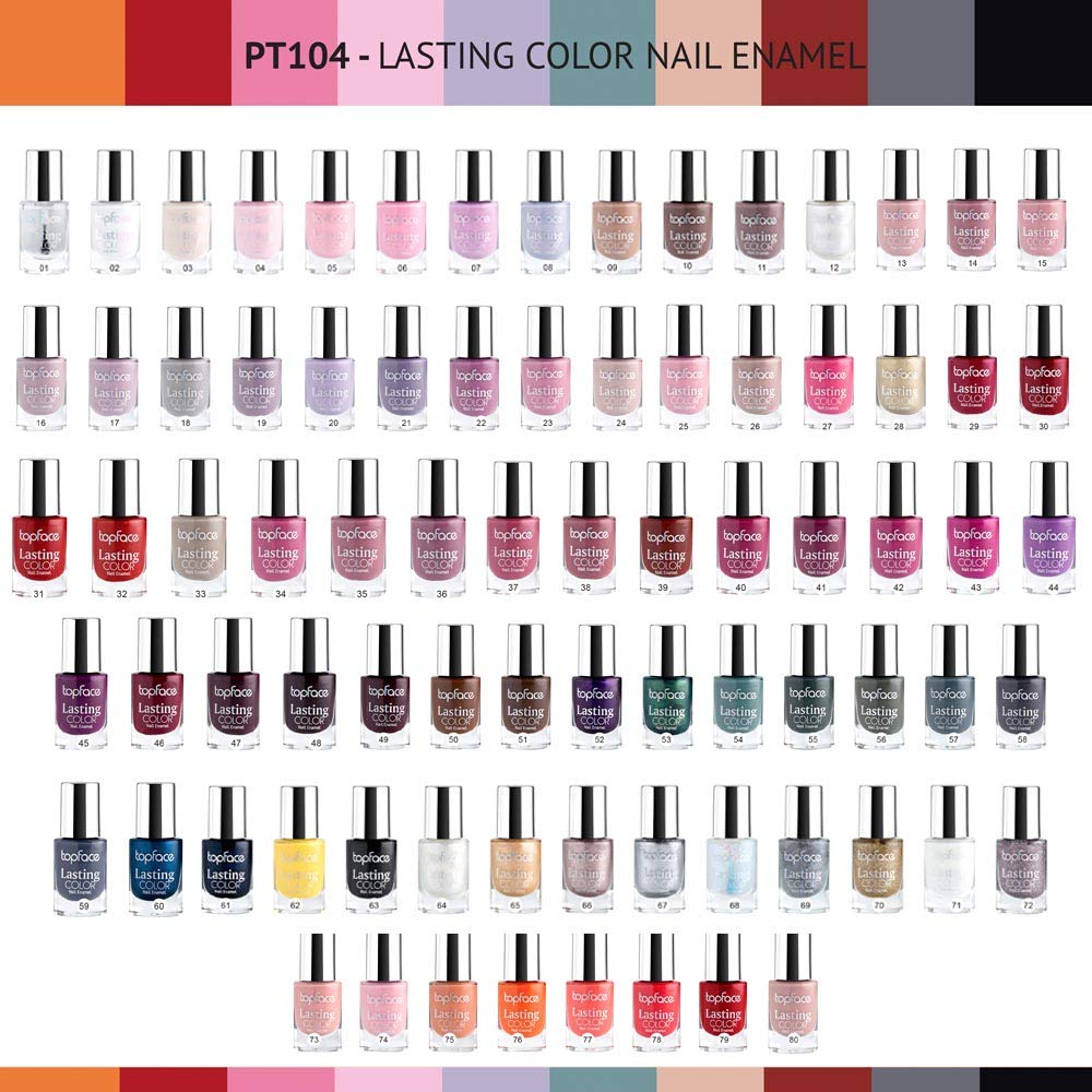 TOPFACE VERNIS Lasting Color Enamel