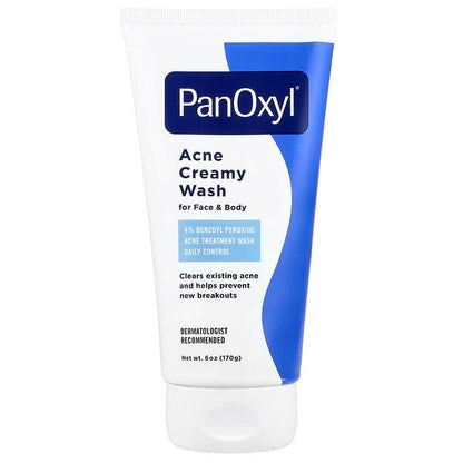 Panoxyl acne creamy wash 4%