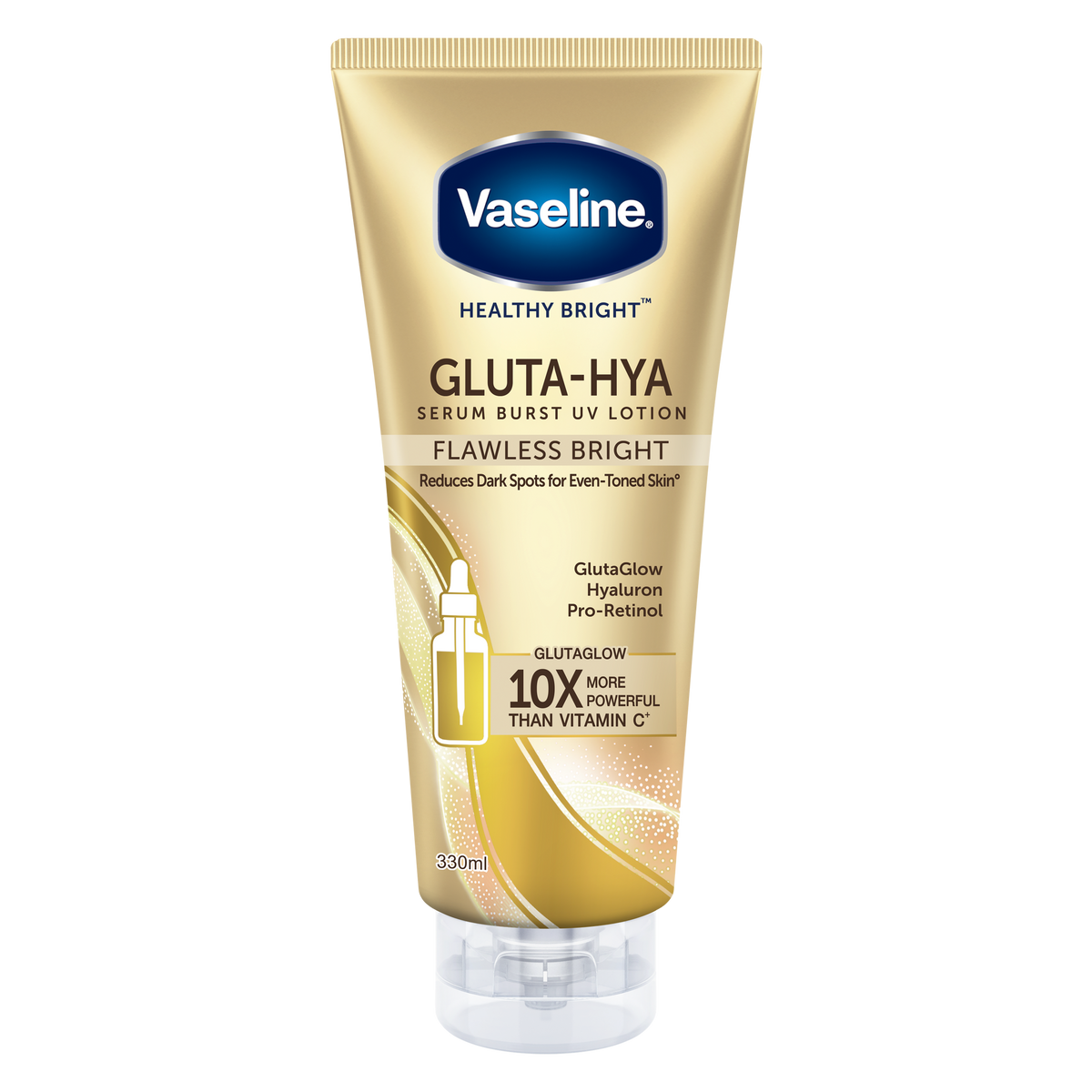 Vaseline - Gluta-Hya Serum Burst Lotion Flawless Bright