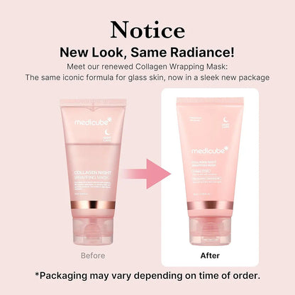 MEDICUBE – Collagen Night Wrapping Mask – 75ml