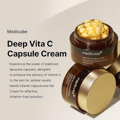 MEDICUBE - Deep Vita C Capsule Cream