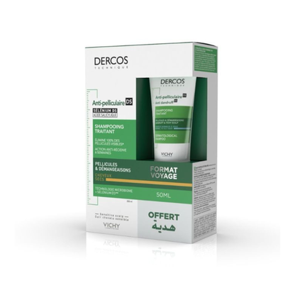 Vichy Dercos - Cheveux Secs Format Voyage 50ml