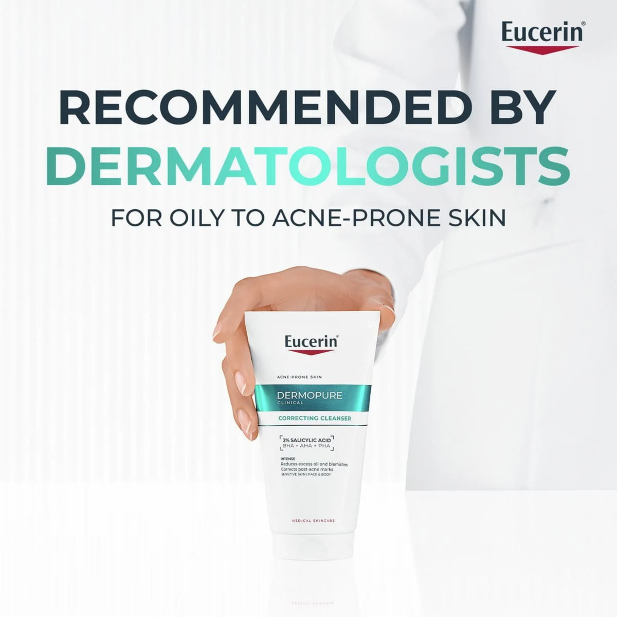 EUCERIN DERMOPURE CLINICAL Correcting Cleanser | Acne Prone Skin