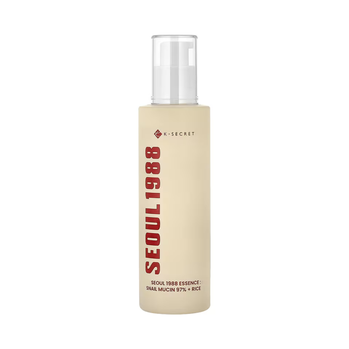 Seoul 1988 Essence, Snail Mucin 97% + Rice, 3.38 fl oz 100 ml