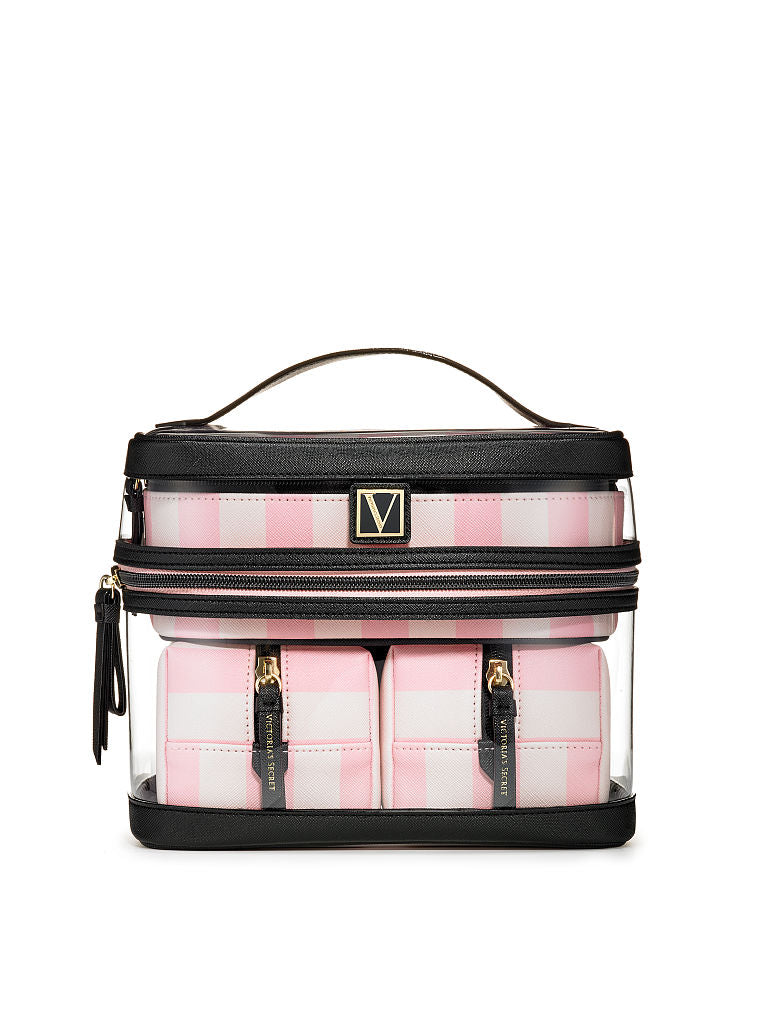 Victorias secret 4-in-1 Train Case black/pink