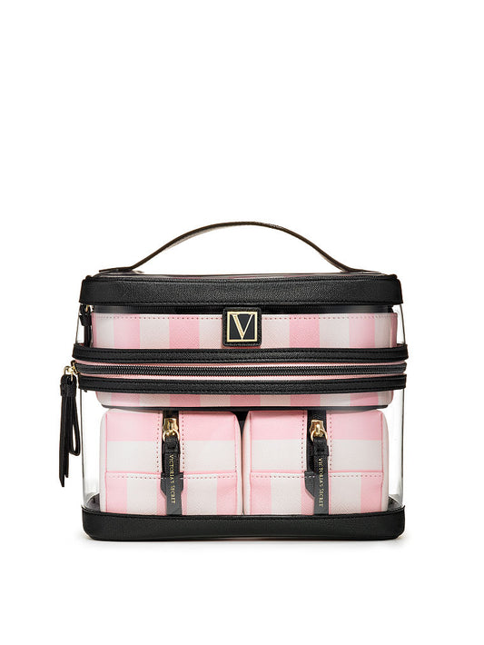 Victorias secret 4-in-1 Train Case black/pink