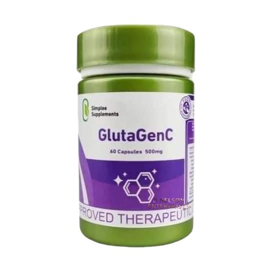 Generic Gluta GenC Glutathione Capsules - 60 Count