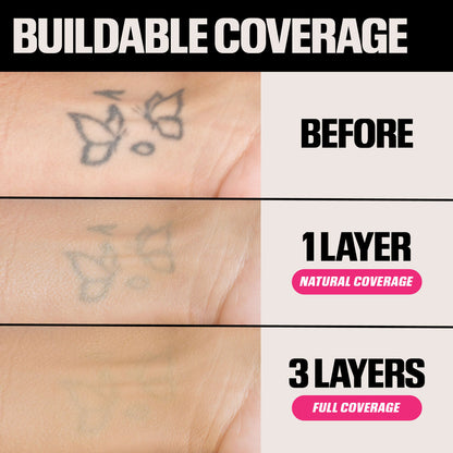 HUDA BEAUTY Easy Blur Natural Airbrush Foundation with Niacinamide N310