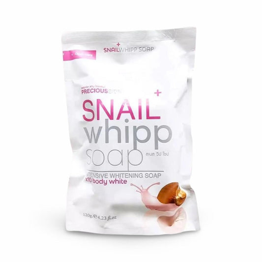 Snail Whipp x10 Intensive Whitening Soap by Precious Skin Thailand