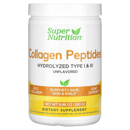 Super Nutrition Collagen Peptides Unflavored 280 g