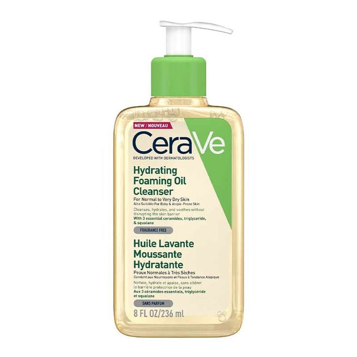 CeraVe Huile Lavante Moussante Hydartante - Hydrating Foaming Oil Cleanser 437 ml