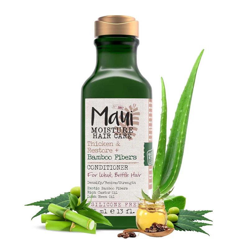 Maui Moisture Conditioner Bamboo Fibers for Weak Brittle Hair