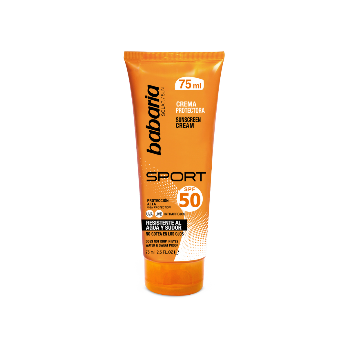 BABARIA Creme Solaire Sport Protection SPF 50