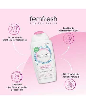 Femfresh Gel Lavant Intime Apaisant 100ml
